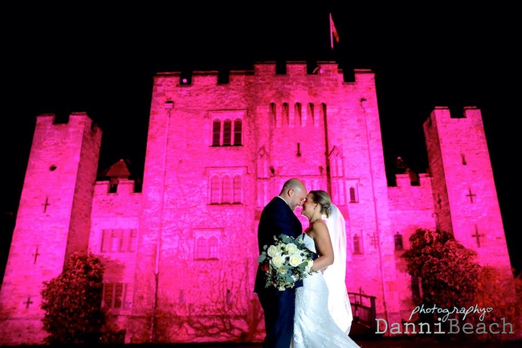 Weddng photographer hever castle at Christmas
