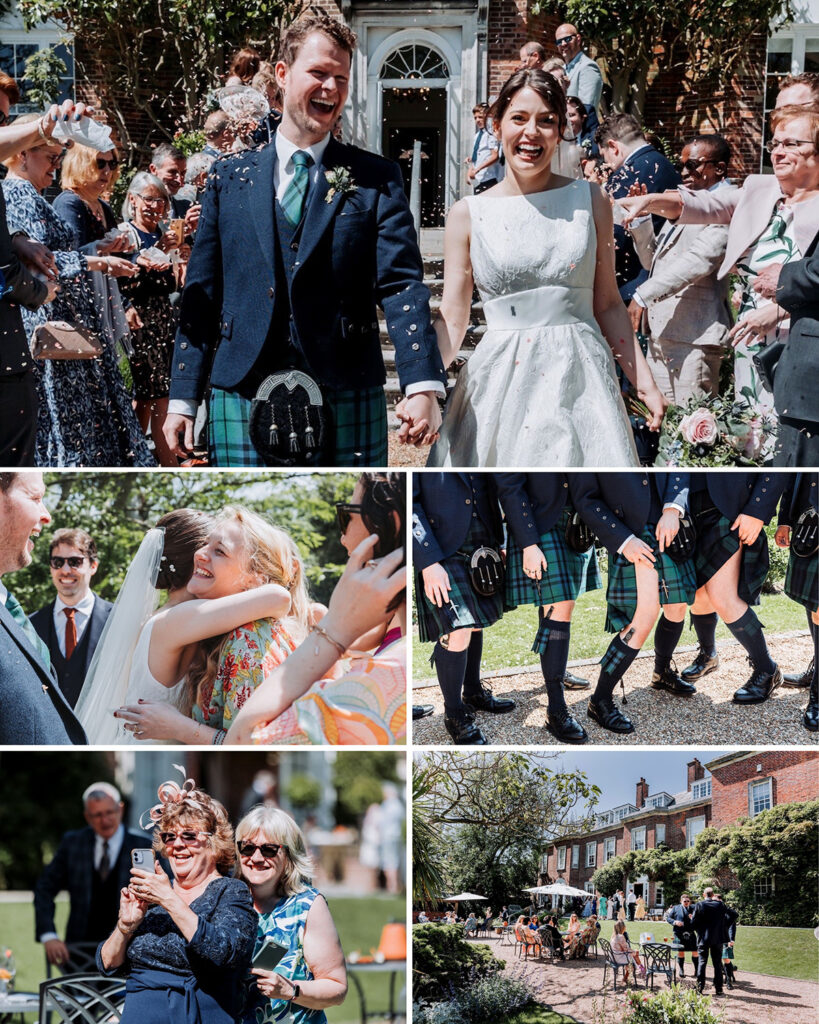 Pelham house confetti photo