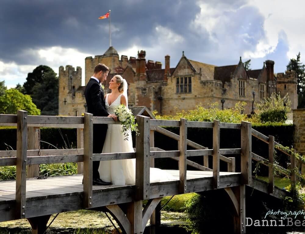 Hever Castle wedding photographer