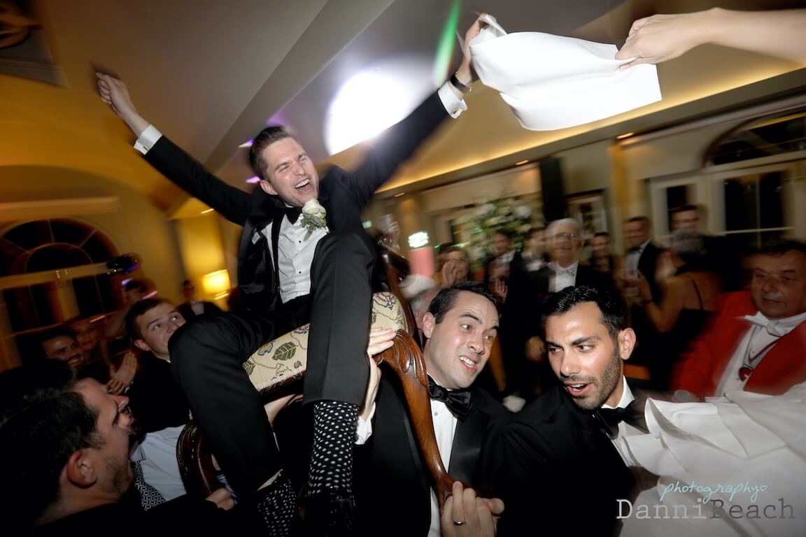 Jewish dancing kent wedding photographer