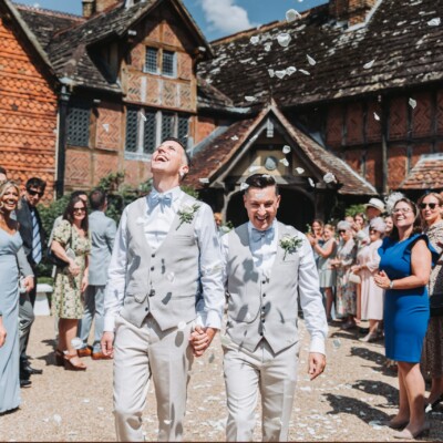 same sex wedding surrey ceremony