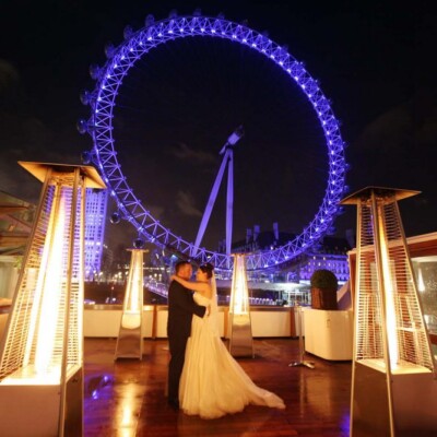 London wedding photography by the london eye