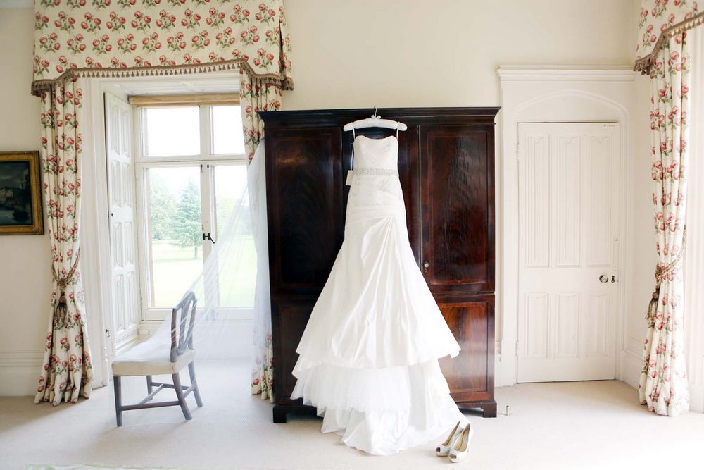 Highclere Castle wedding dress
