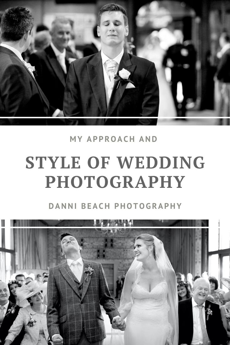 Natural wedding photography style