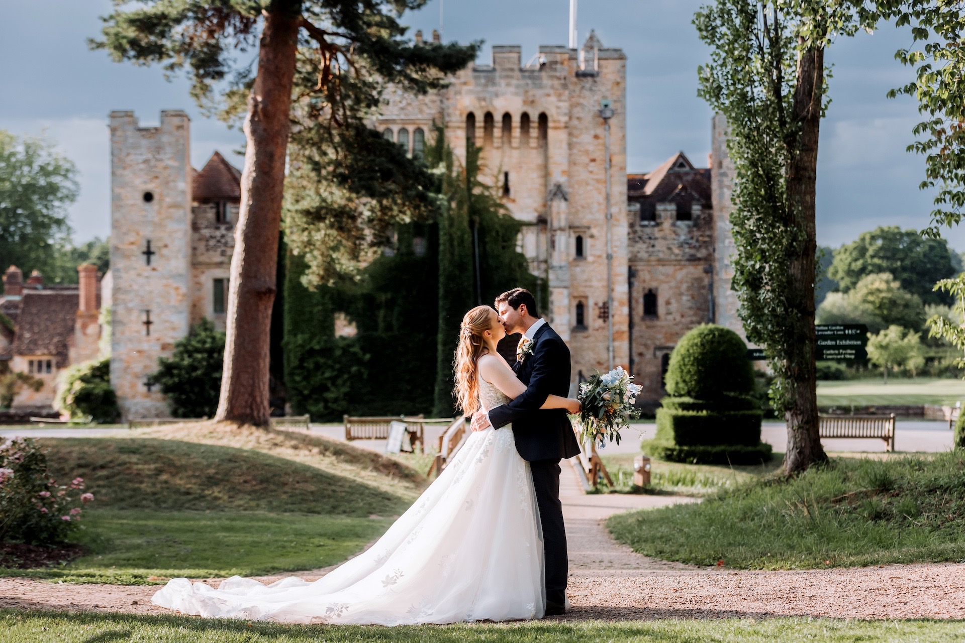 summer hever castle wedding photographer