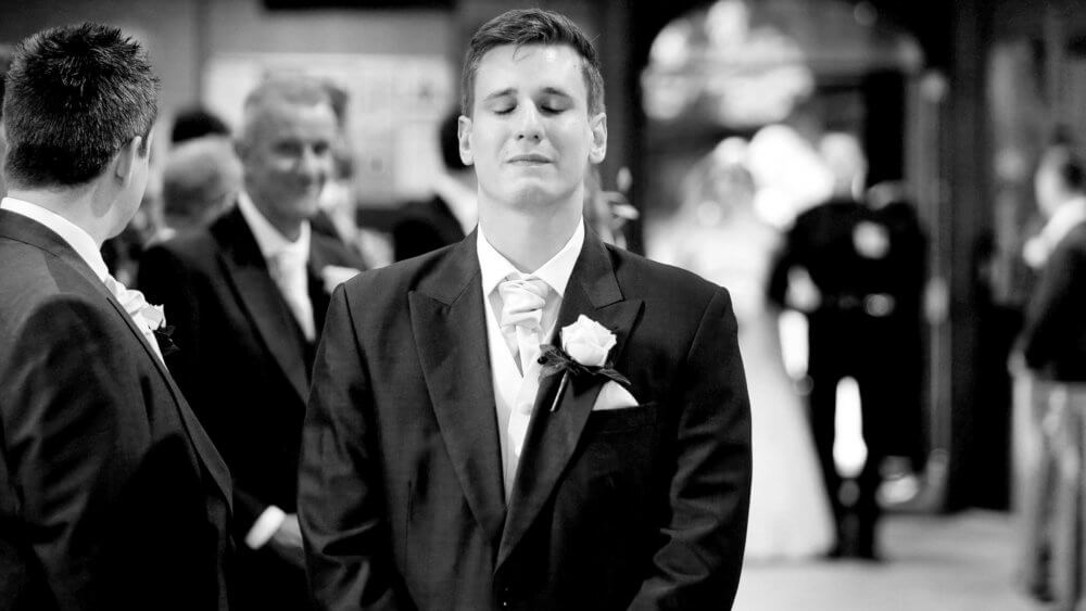 The emotions of a wedding ceremony