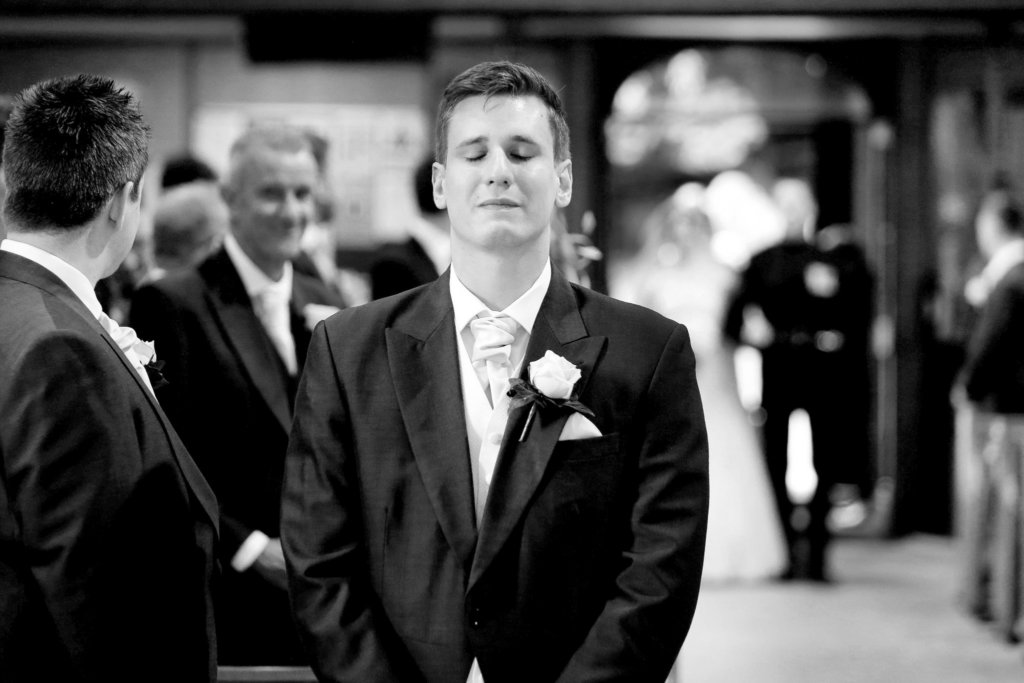 The emotions of a wedding ceremony